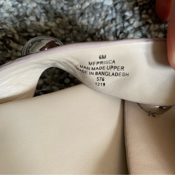 Marc Fisher Prisca Ball Studded Espadrilles Sandals Size 6 - Picture 8 of 10